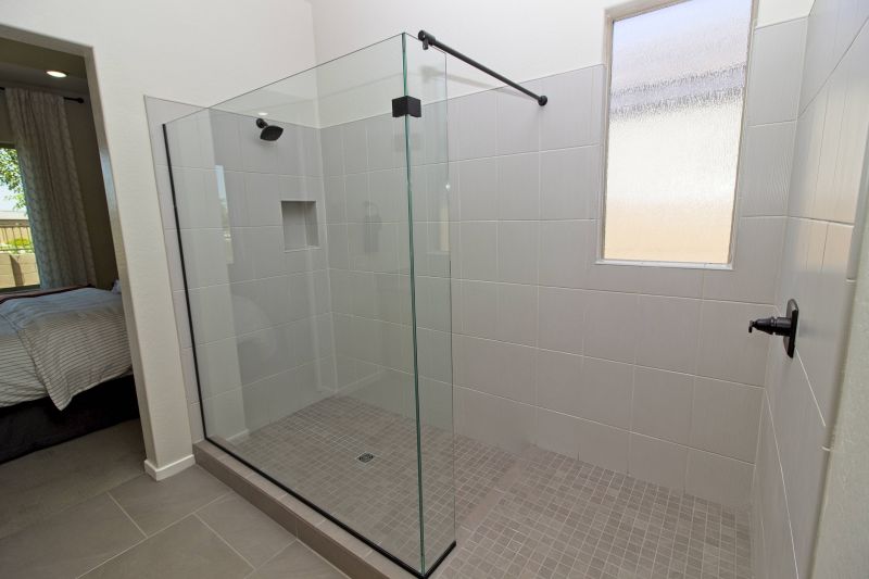 Walk-in Showers with Frameless Glass